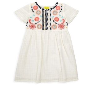 ROLLER RABBIT slyvie dress floral embroidered size 2